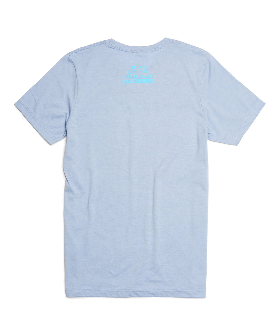 Logo Tee- Sky Blue