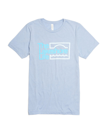 Logo Tee- Sky Blue