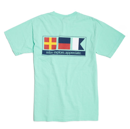 Nautical Signal Flag - Island Reef Short Sleeve