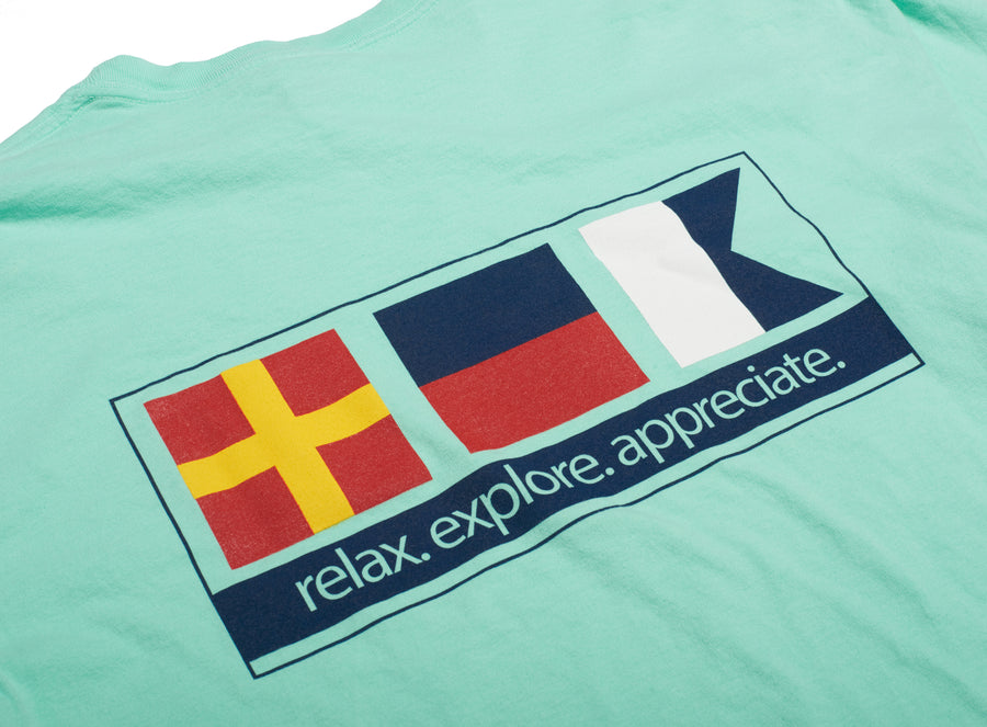 Nautical Signal Flag - Island Reef